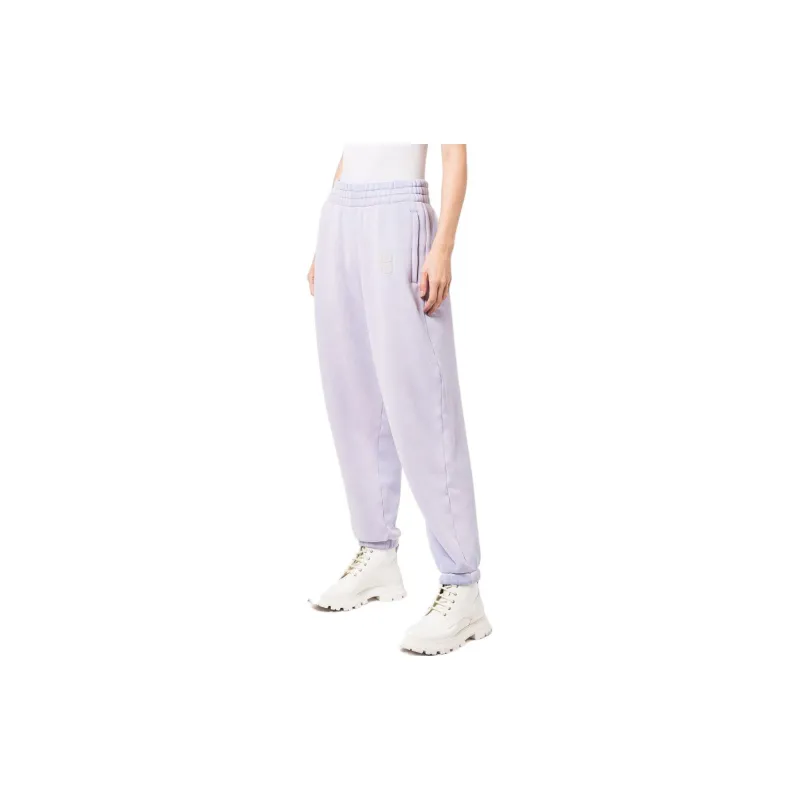 Alexander Wang Knitted Sweatpants Women's Purple-3