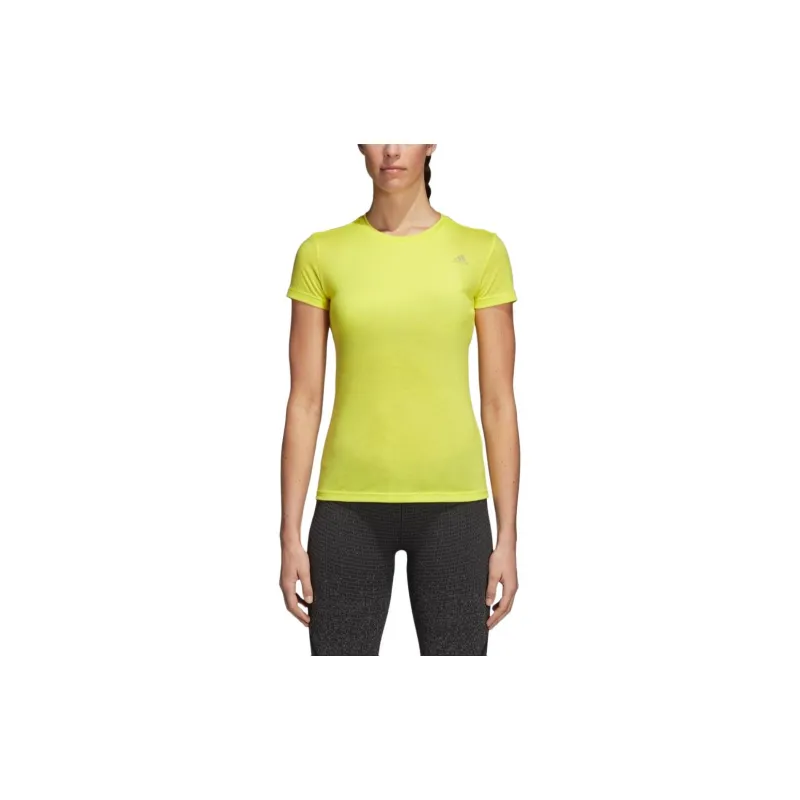 Adidas T-Shirts Women's Yellow-2