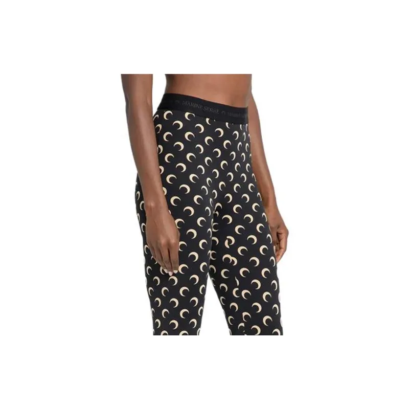 Marine Serre Fuseaux Moon Printed Leggings-4