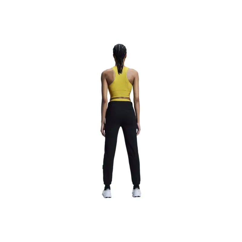 On Movement Crop Sport Vests Women's Yellow-2