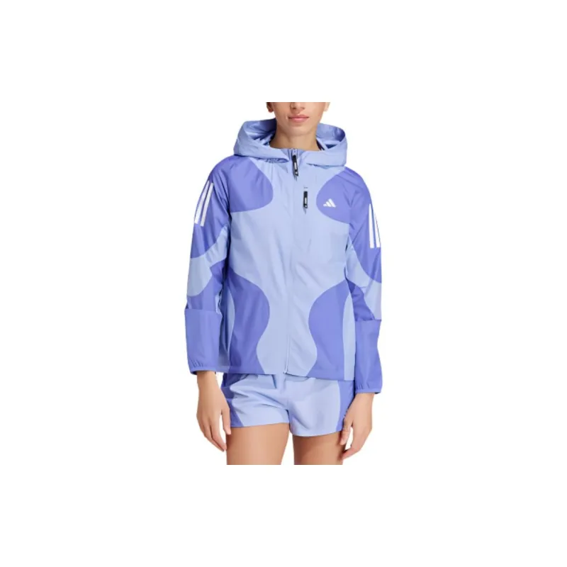 Adidas Free Shipping With AdiClub Own The Run Base WIND.RDY Jacket-1