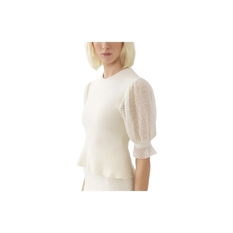 Chloé Lace detail Knitted Top-1