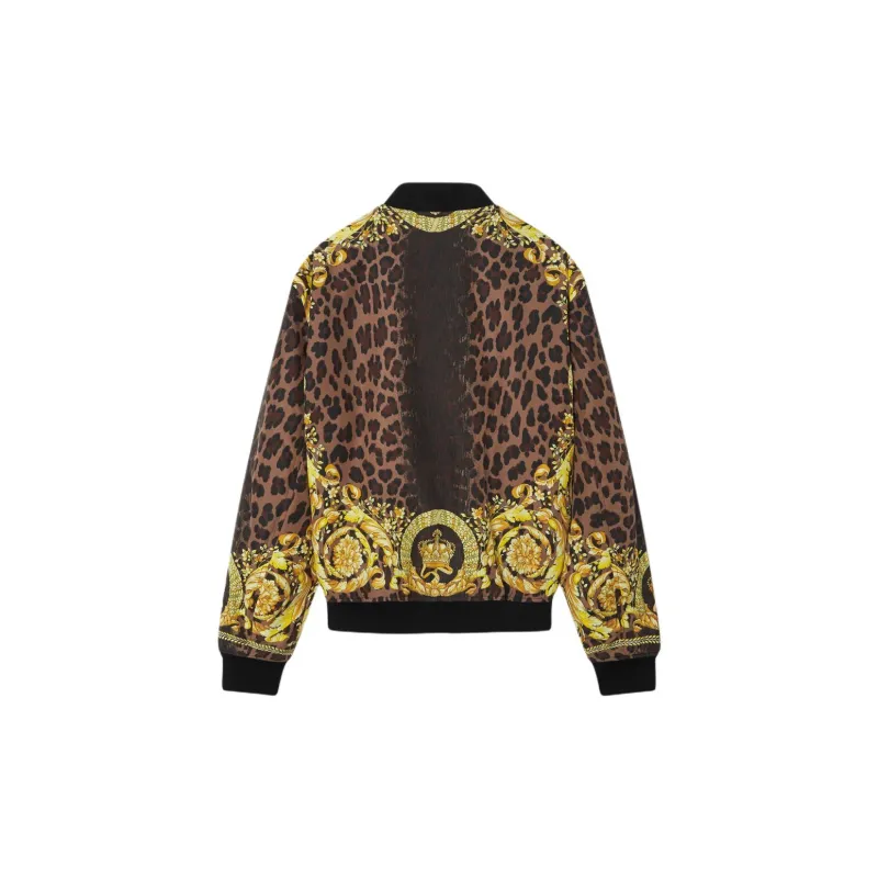 VERSACE Wild Barocco Reversible Bomber Jacket-1