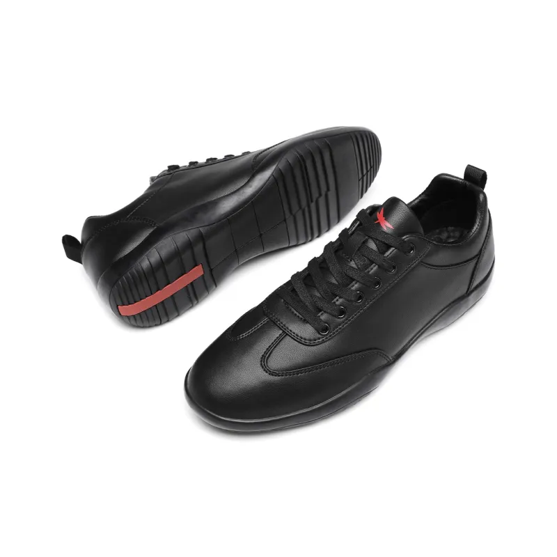 RED DRAGONFLY Golf Casual Athletic Shoes Wear resistant And Lightweight Low Top Soft Soled Travel Shoes Men's Black-3