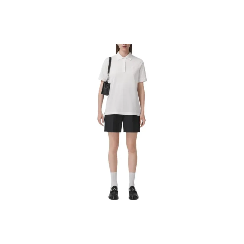Burberry Tb Monogram Cotton Polo Shirt-2