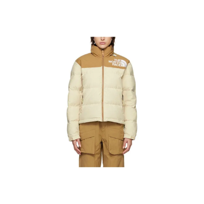 THE NORTH FACE 90 Low Fi Hi Tek Nuptse Jacket 'Gravel/Utility Brown'-3