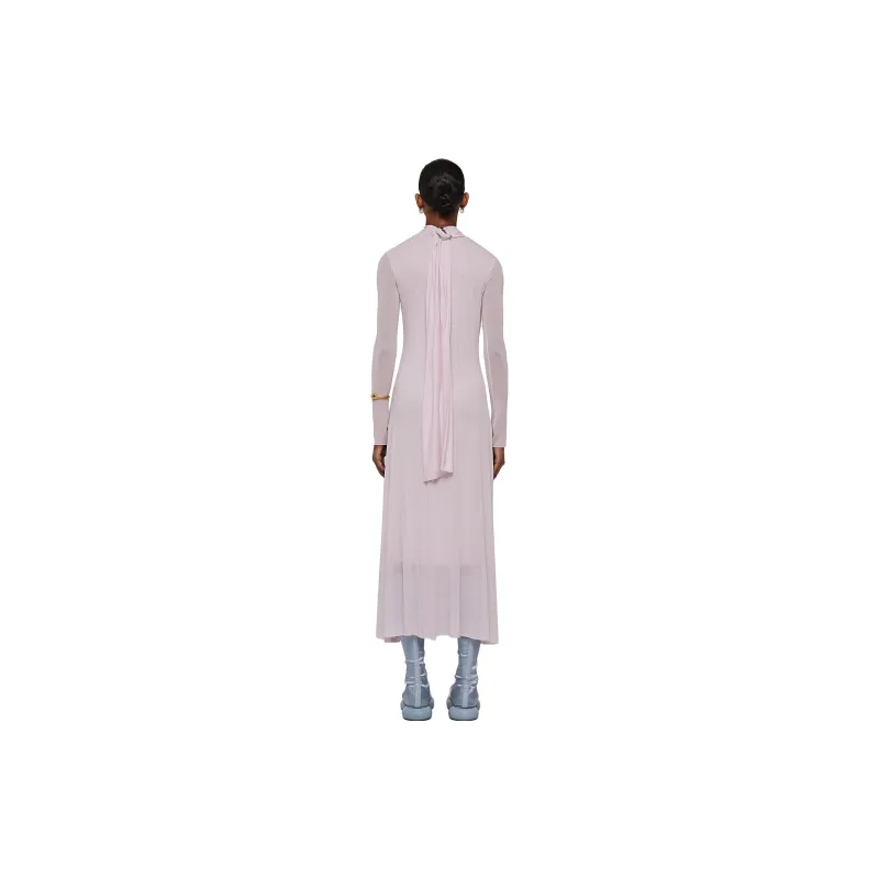 JIL SANDER Long Sleeved Dresses Women's Lavender-2