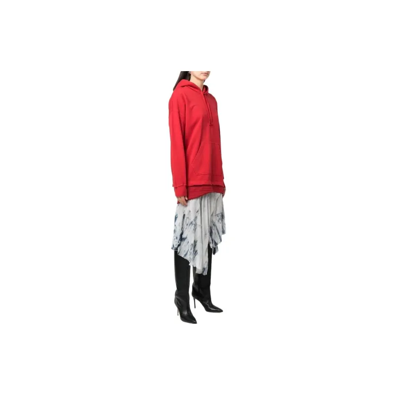 DIESEL Long Sleeved Dresses Women's Red-3