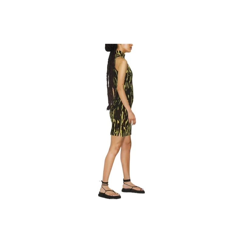 AMBUSH Pattern Jacquard Sleeveless Mini Dress-3