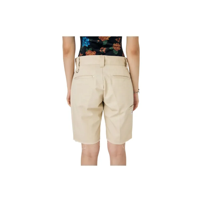 Moussy X Dickies MOUSSY Collaboration Casual Shorts Women's Khaki-2