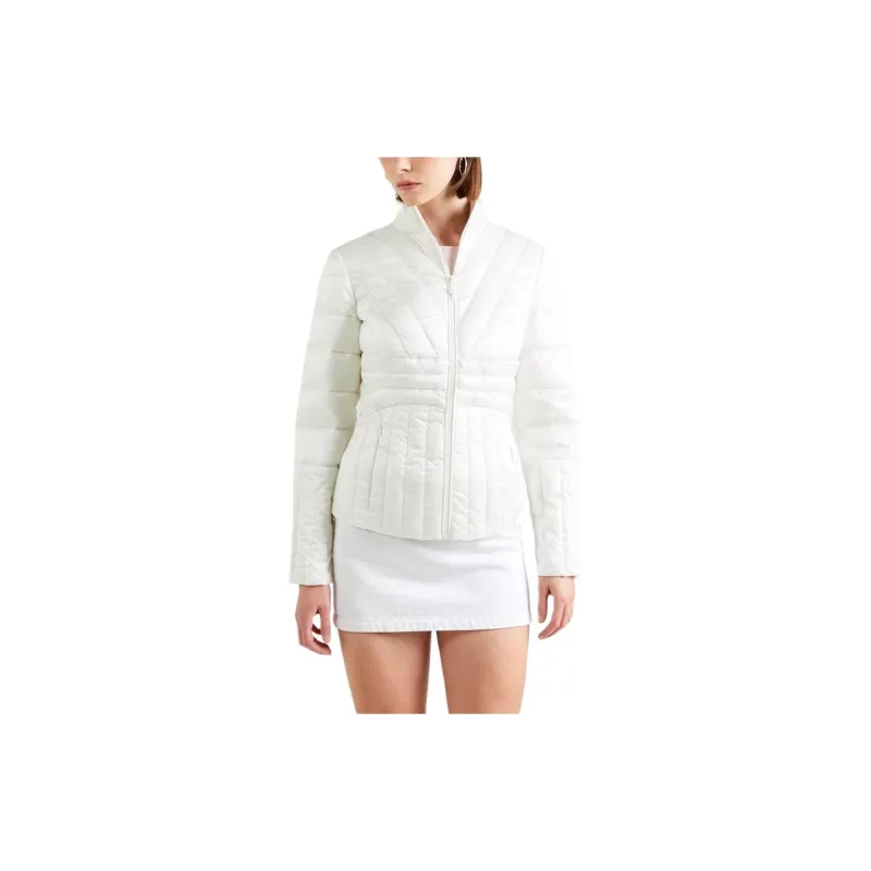 GUESS Jackets Coats Women's White-2