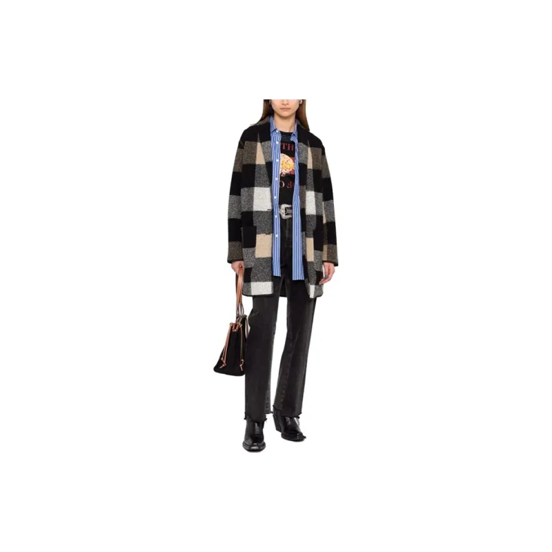 WOOLRICH Gentry Checked Coat-5