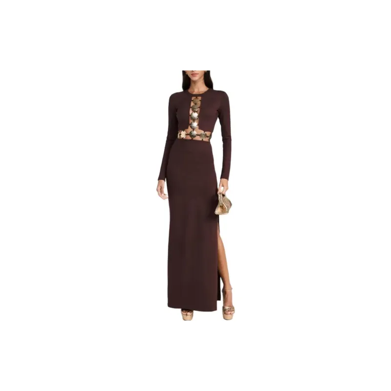 Staud Delphine Cut-out Midi Dress-3