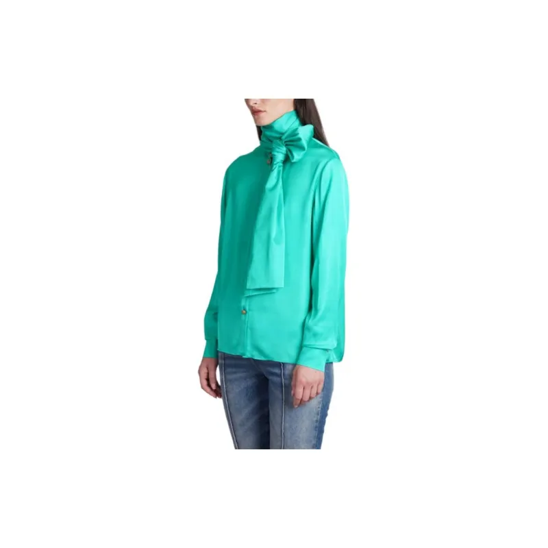 BALMAIN Shirts Women's Green-3