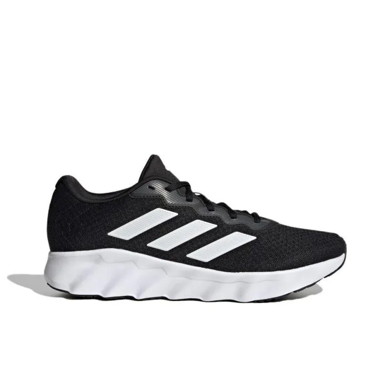Adidas Switch Move Cushioning Anti Slip And Wear Resistant Low Top Casual Running Shoes Unisex Black White-1