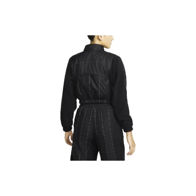 Nike Velvet Jackets Women's Black-3