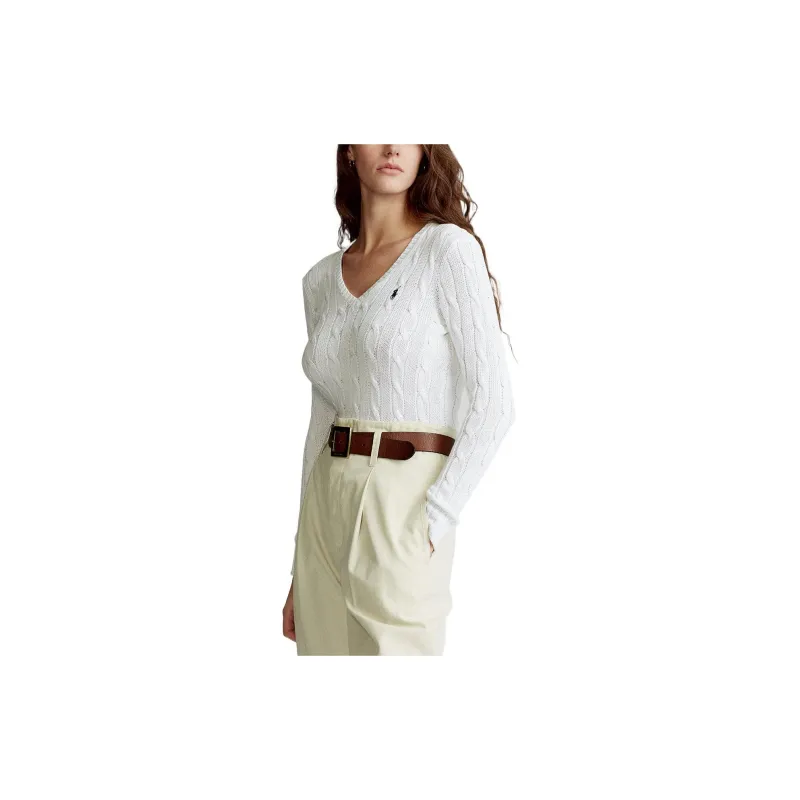 Polo Ralph Lauren Julianna Long-Sleeve Pullover 'White'-1