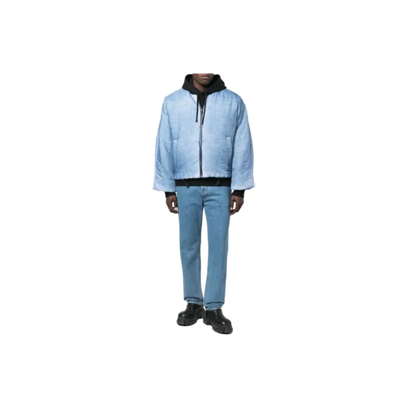 DIESEL W Day Print Zipped Bomber Jacket-1