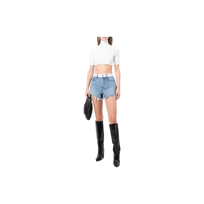 Alexander Wang Crop Tops Women's White-1
