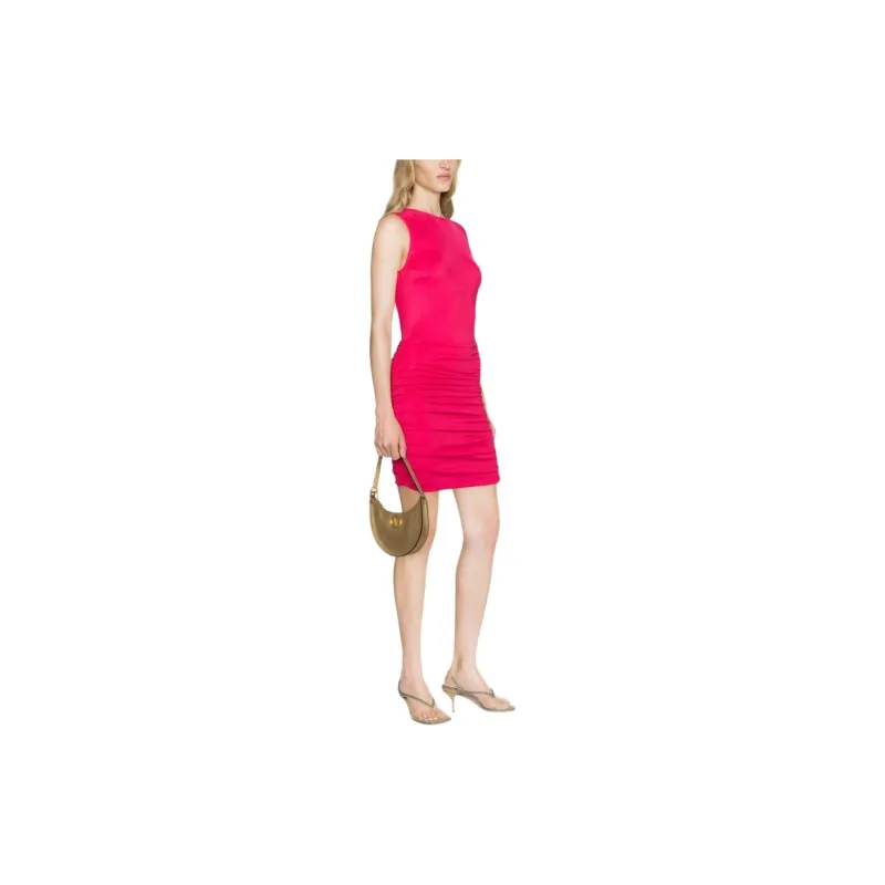 Elisabetta Franchi Sleeveless Dress Women's Fuchsia-2