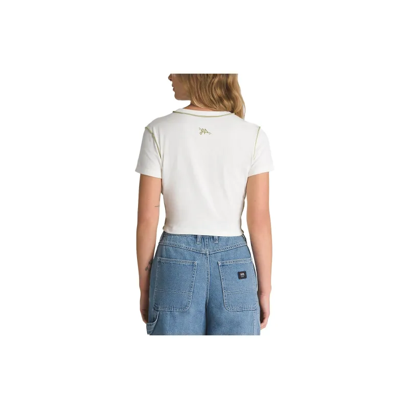 Vans Lizzie T-Shirts Women's White-2