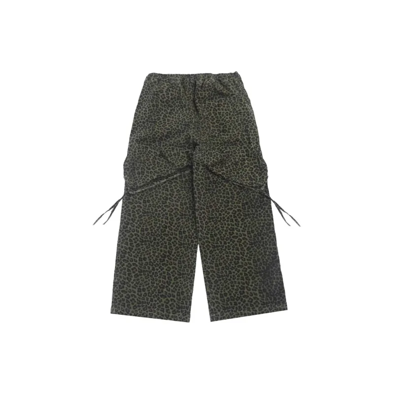 UUCSCC Jeans Men Leopard Print-2