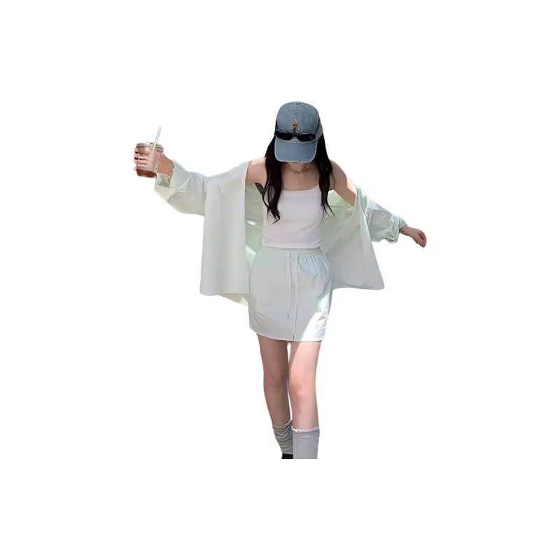 XINBANGBANG Two Piece Skirt Sets Women's-0