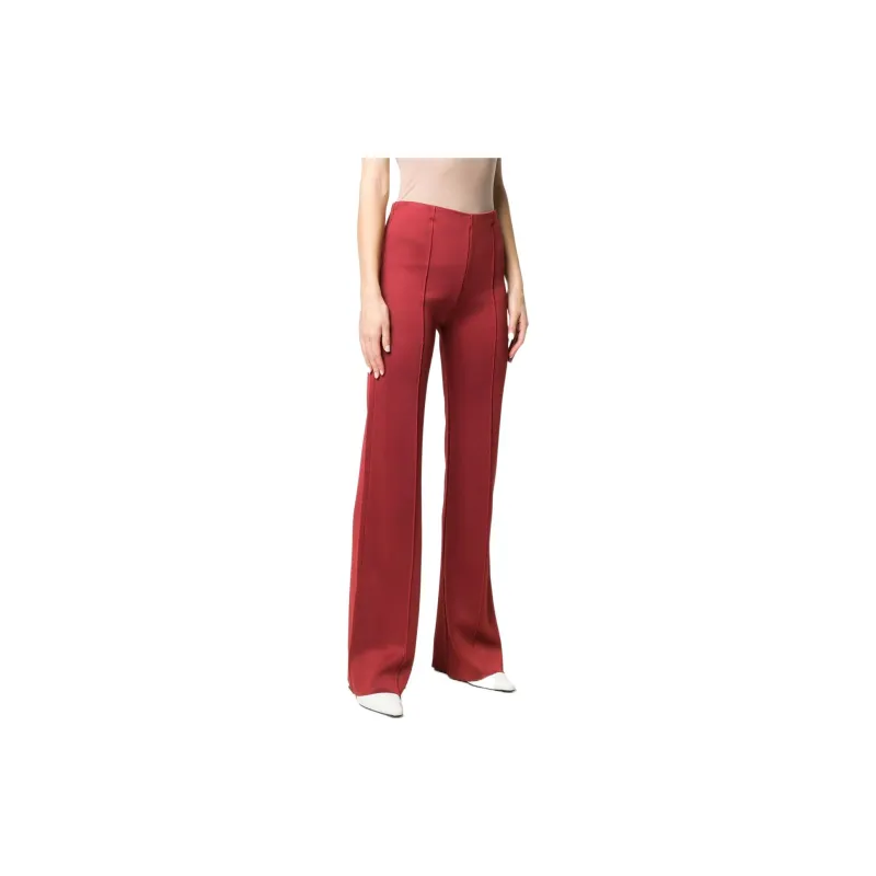 Valentino Knitted Sweatpants Women's Red-2