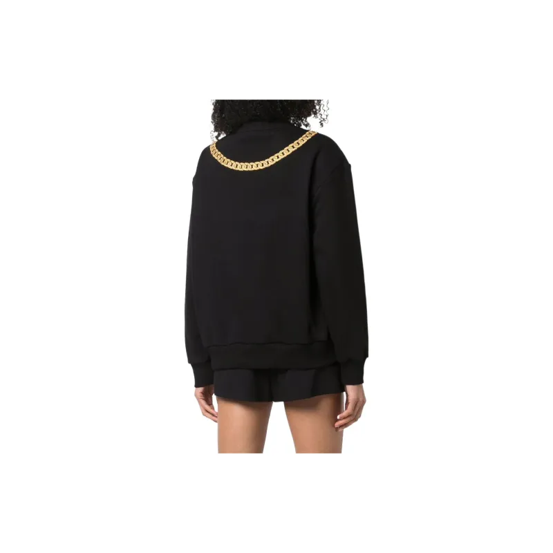 VERSACE Sweatshirts Women's Black-3