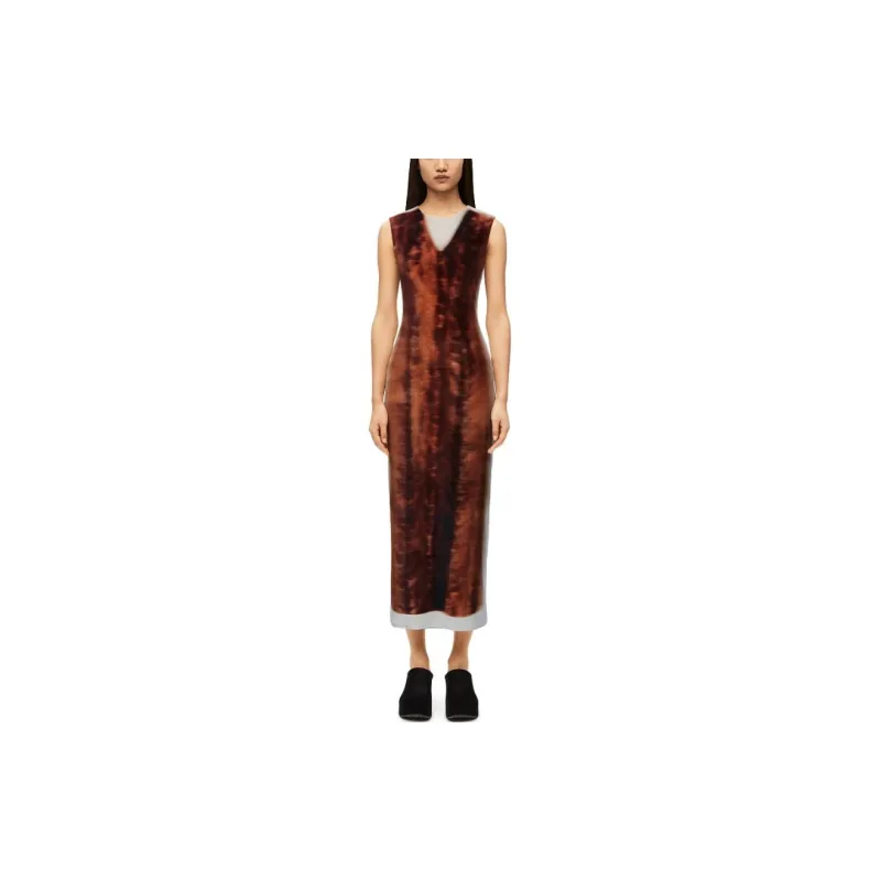 LOEWE Sleeveless Dresses Women's Multicolor-1