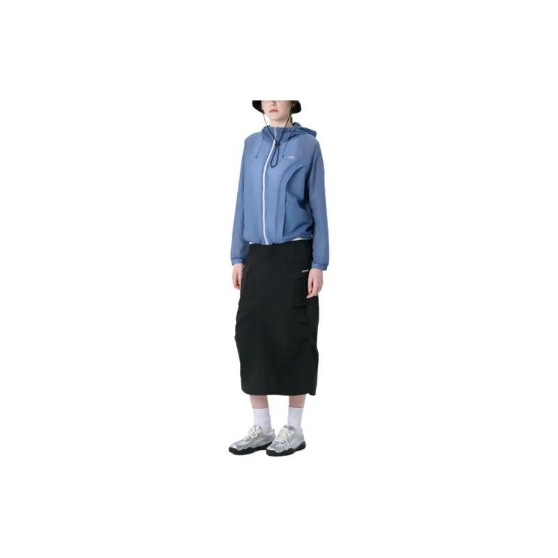 FILA Casual Long Skirt Women's Black-2
