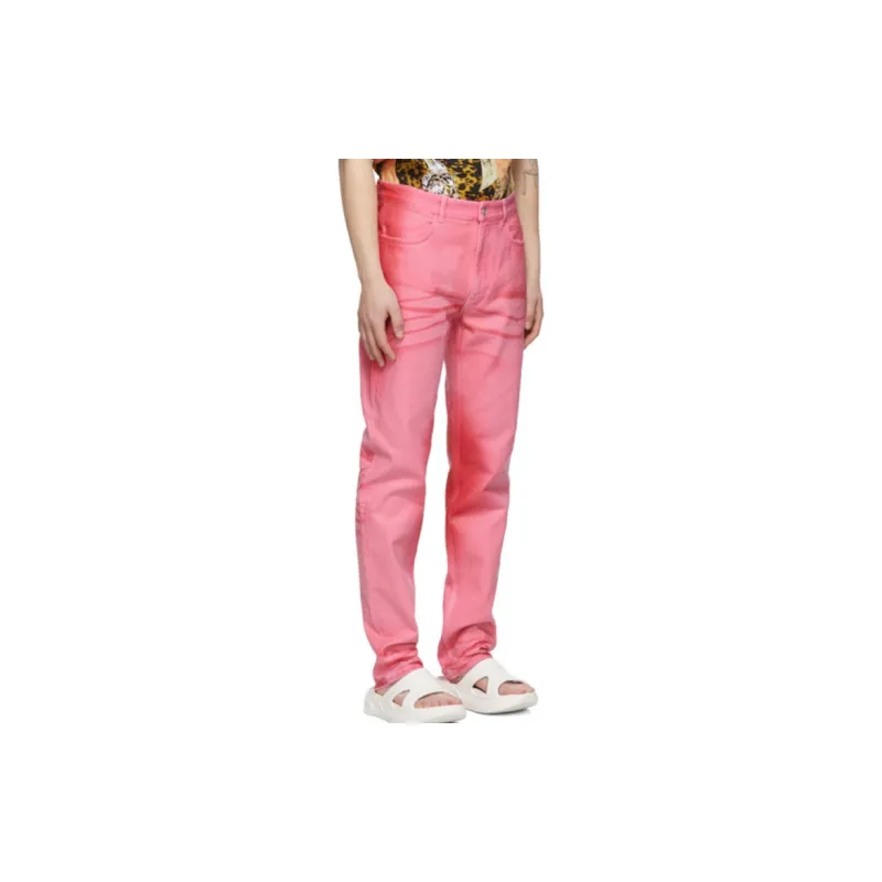 Givenchy Dyed Slim Fit Denim Jeans 'Pink'-3