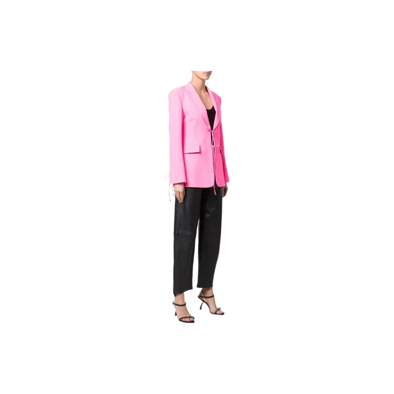 Blumarine Tie Detailed Jackets-3