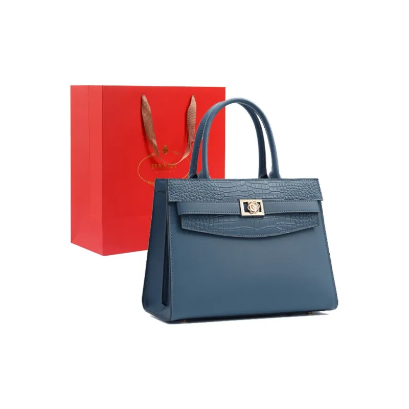 PAYOT Cow Leather Patchwork Synthetic Leather Wedding Bag One Shoulder Handbag Regular Women's Burgundy/Black/Blue/Ecru-5