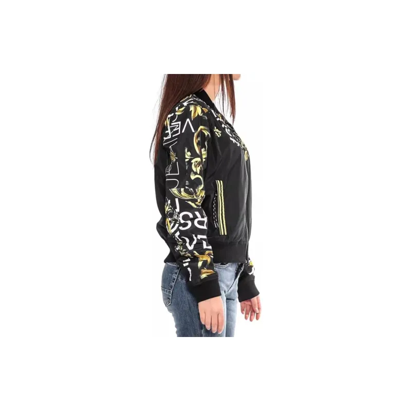 VERSACE Jackets Women's Black-3