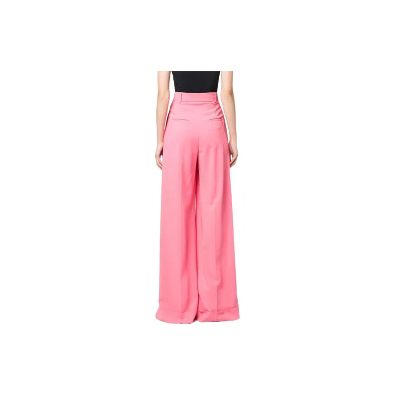 MOSCHINO High waisted Palazzo Trousers-4