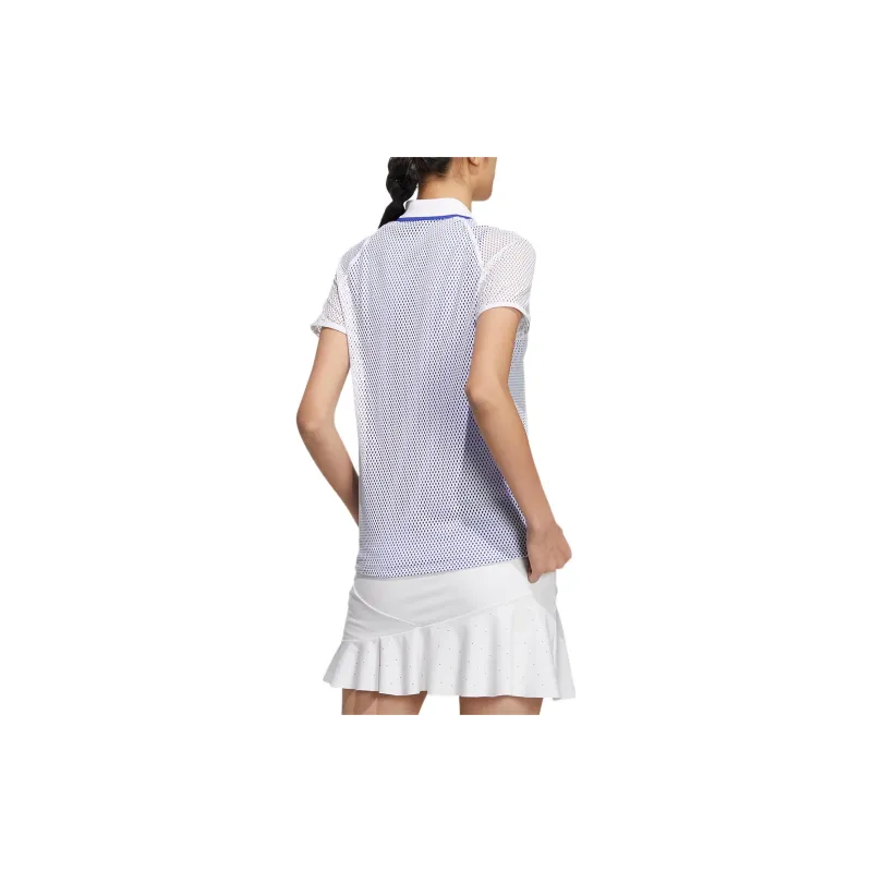 Adidas Polo Shirts Women's Blue-2