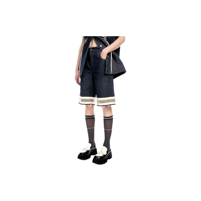 VVNK JANE PLUS Denim Shorts Women's-3