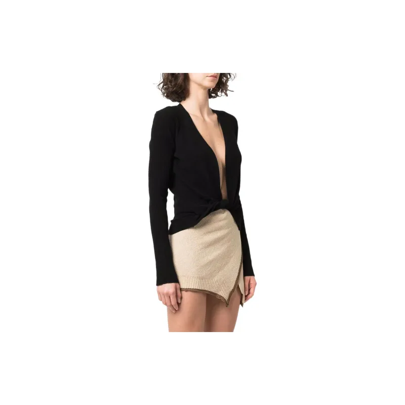 Jacquemus Le Gilet Noue 'Black'-1