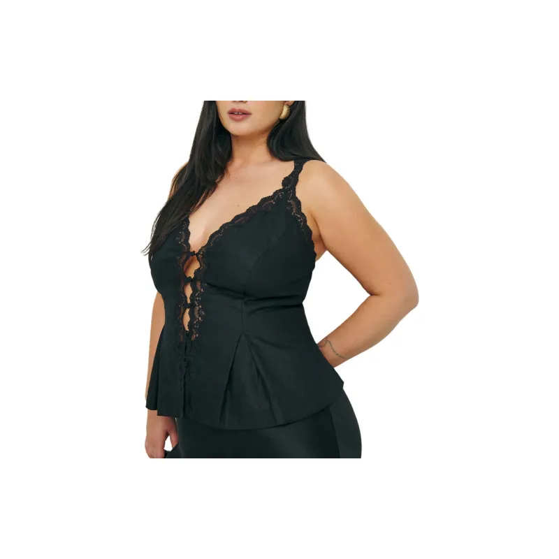 Reformation Josefina Linen Top-1