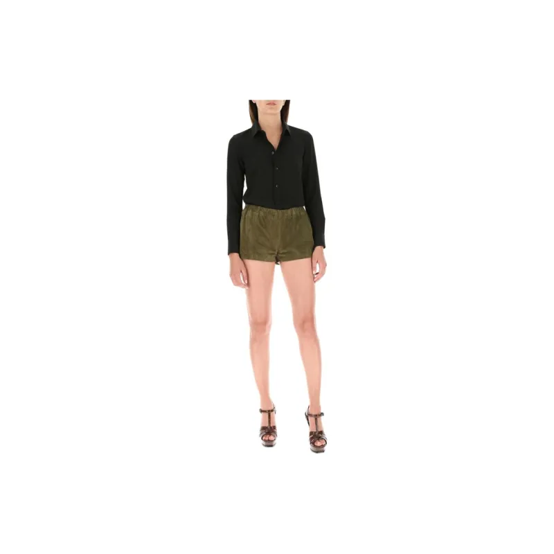 SAINT LAURENT Shirt Women's Black-2