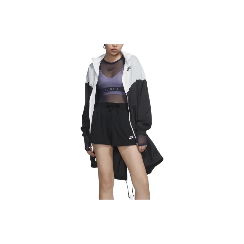 Nike Jacket Women's Black White-2