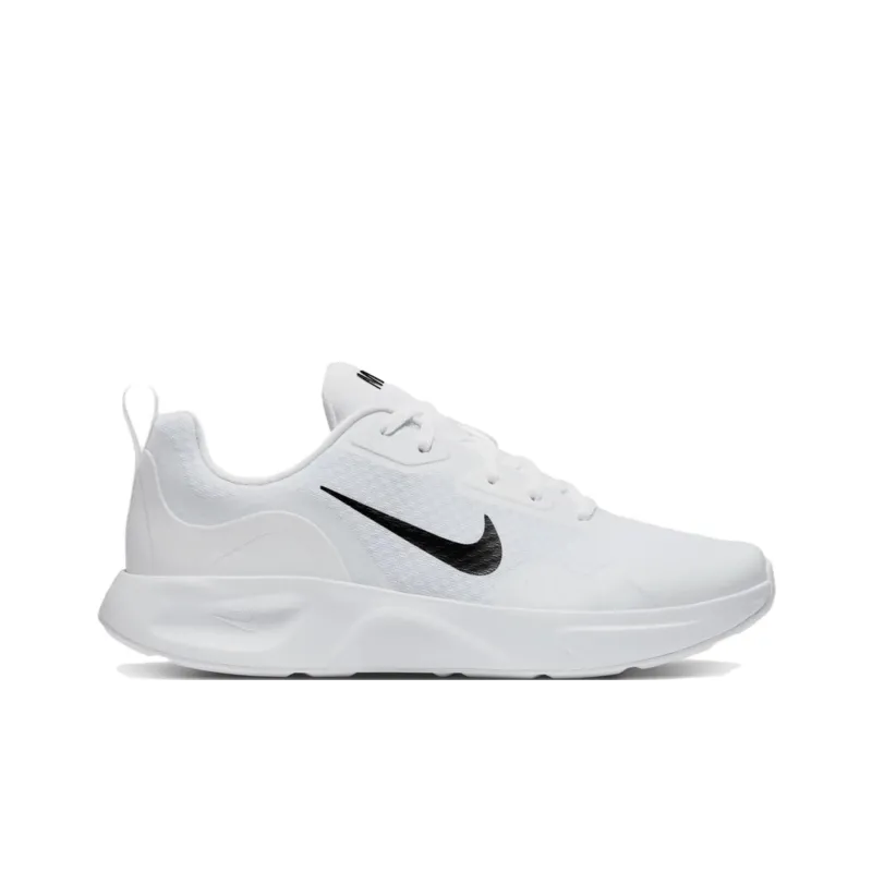 Nike Wearallday Cushioned Slip-Resistant Breathable Low-Top Running Shoes Women's White-1