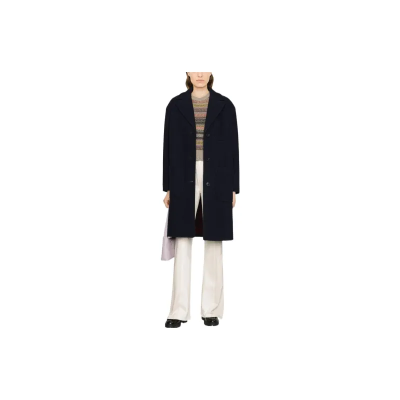 A.P.C Coats Women's Blue-1