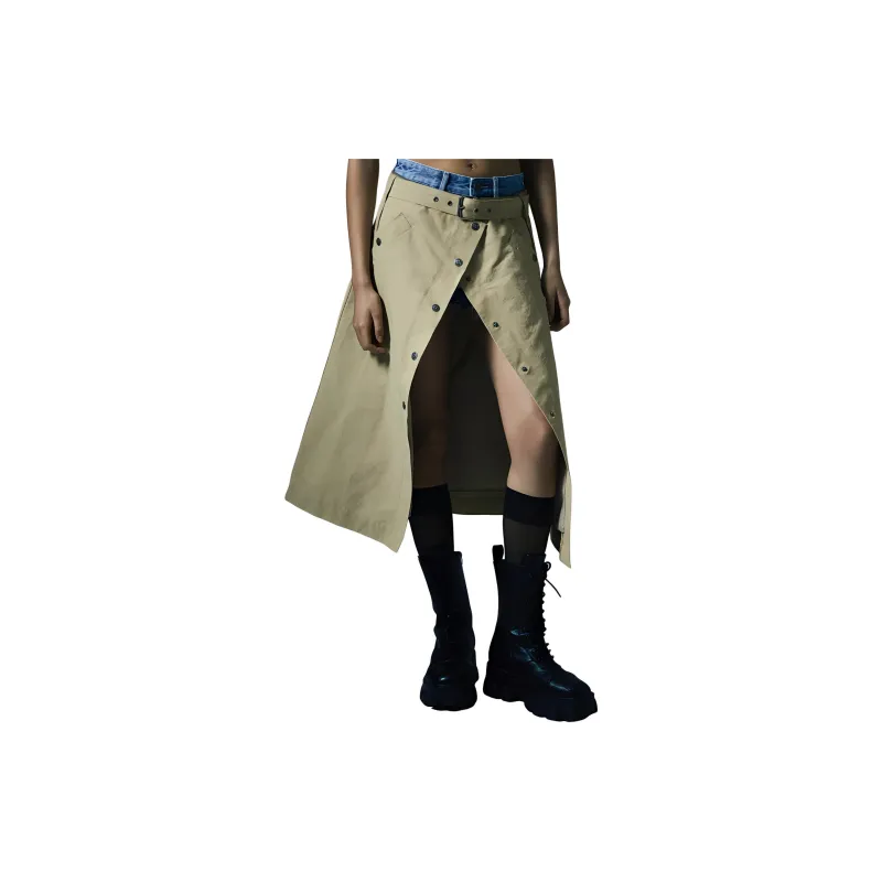 Ksubi Incognito Biker Twill Trench Coat-6