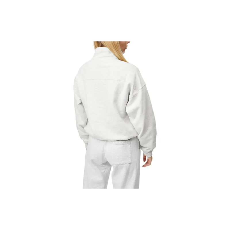 SPORTY & RICH Connecticut Crest Cotton Sweatshirt-6