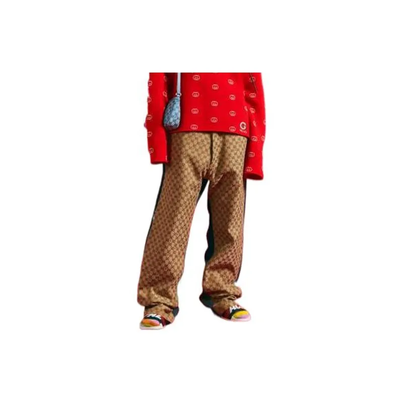 PALACE X GUCCI Wool Knit Strawberry With Studs And Crochet Detail Hoodie-2
