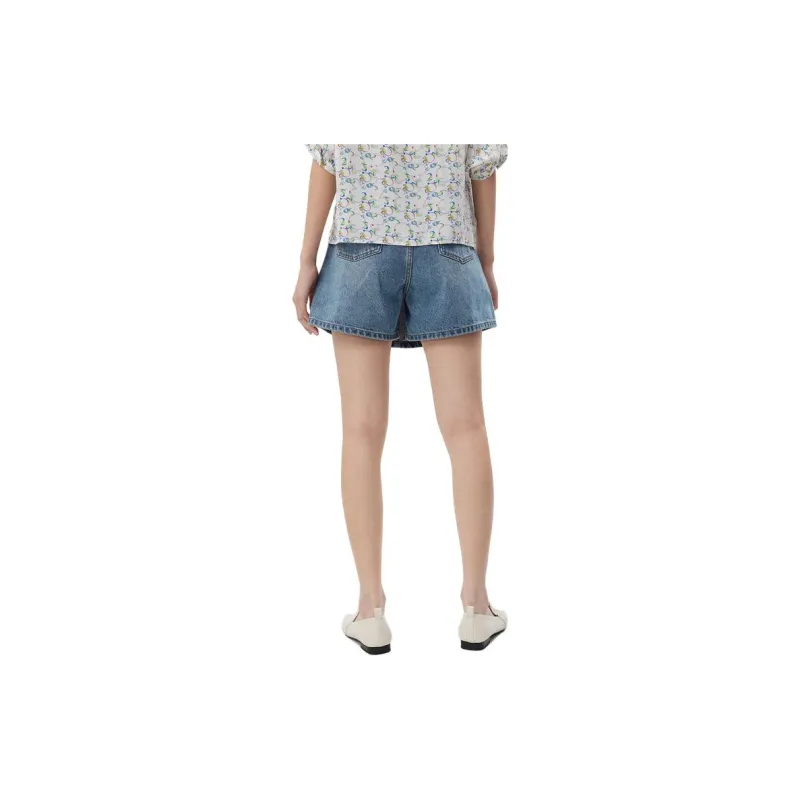 Broadcast SS23 Denim Shorts Women's Denim Blue-2