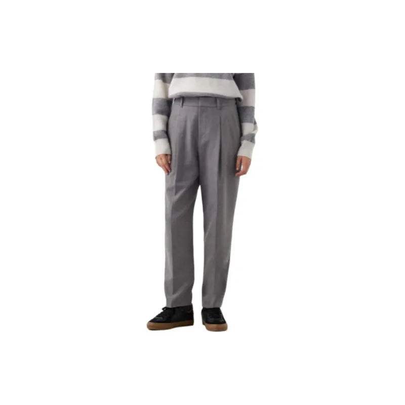 UNIQLO Comptoir Des Cotonniers Collaboration Casual Pants Women's Gray-1