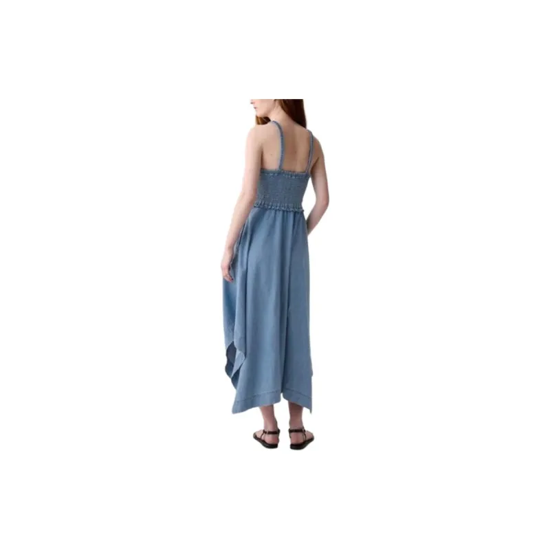 GAP Slip Dresses Women's Medium Bright Blue-2